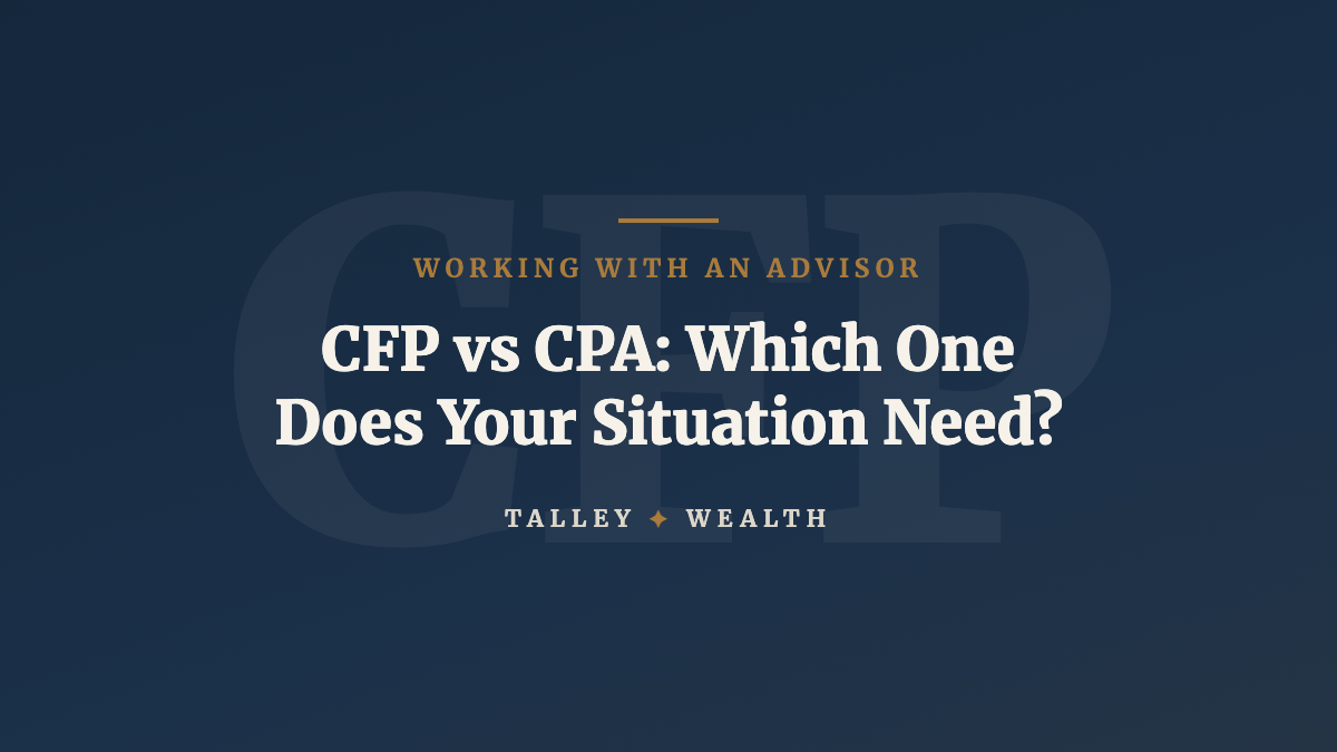 CFP vs CPA: Which One Does Your Situation Need?
